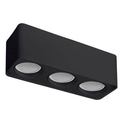 Lámpara Plafón De Techo Living Comedor Focos Led Buena Luz