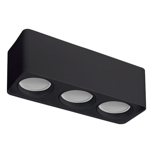 Lámpara Plafón De Techo Living Comedor Focos Led Buena Luz
