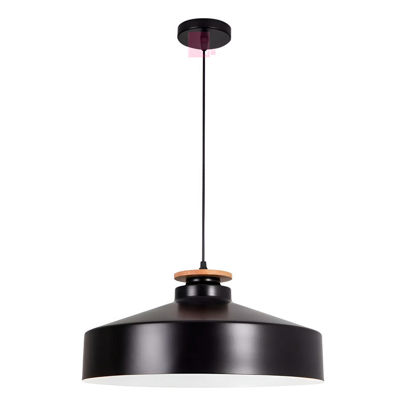 Lampara Colgante Led De Techo Ideal Cocina Madera Buena Luz