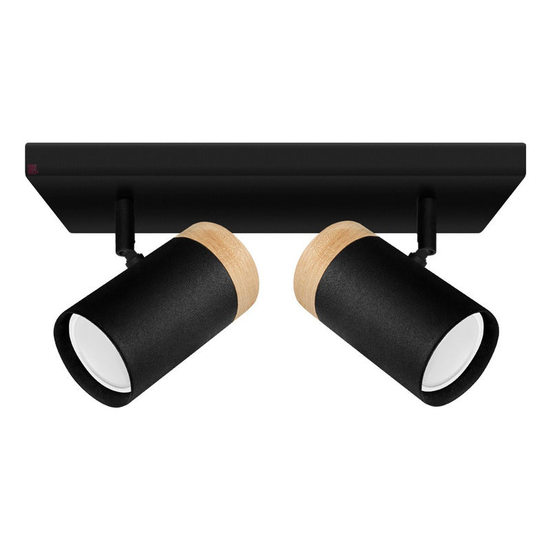 Plafón Dolby De Techo 2 Luces Led Direccional Buena Luz