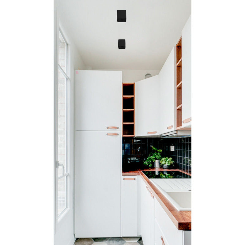 Plafón Techo 1 Luz Led Living Cocina Dicroica Led Buena Luz