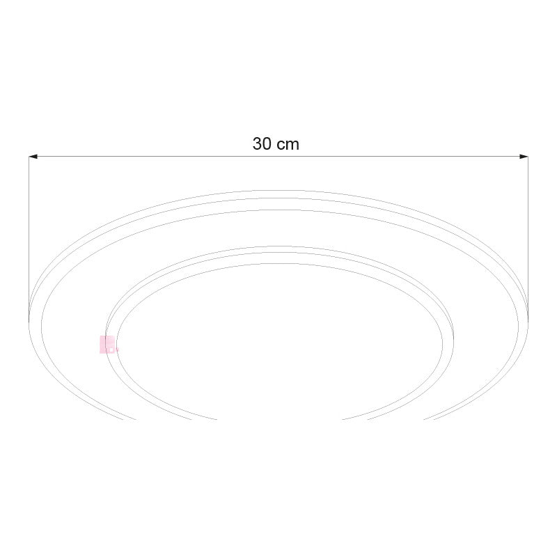Plafón De Techo Led Madera Living Diseño Moderno Buena Luz Blanco Con Luz Cálida