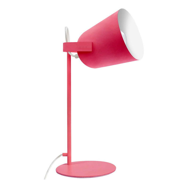 Lampara Mesa Velador Lucky Diseño Buena Luz Iluminacion Led