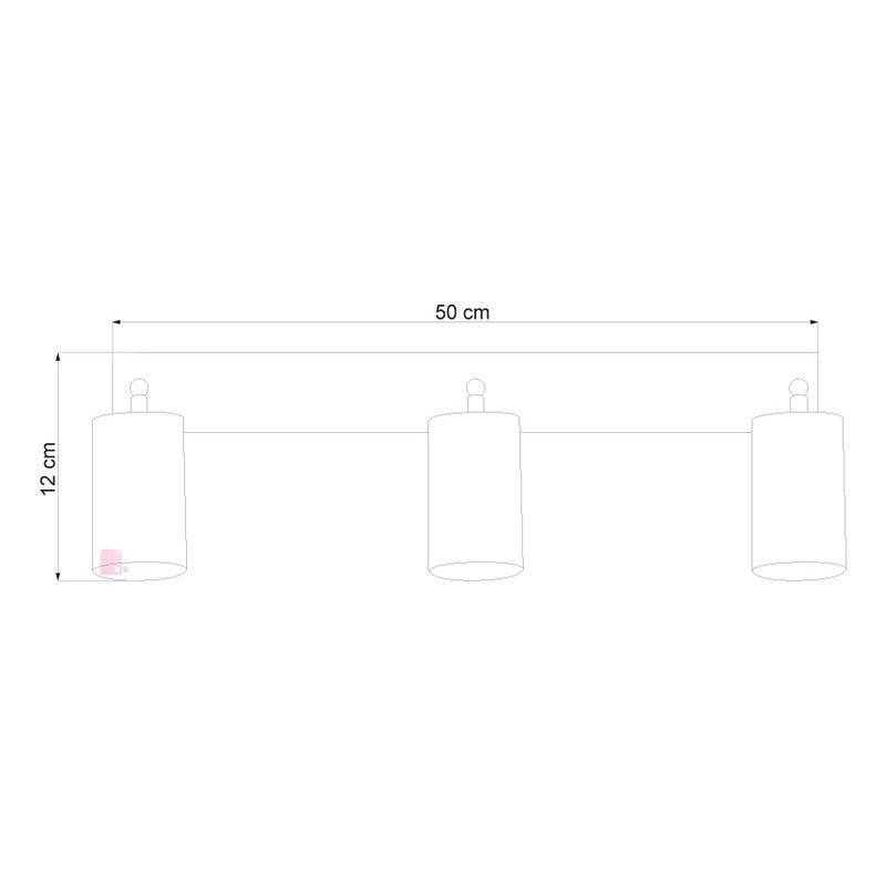 Aplique Led 3 Luces Bronce Y Madera Direccional Buena Luz Bronce
