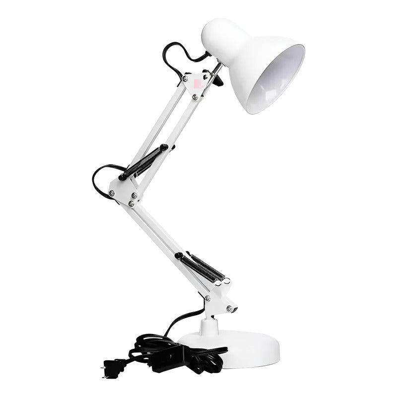 Lampara De Escritorio Articulada Incluye Foco Led Buena Luz
