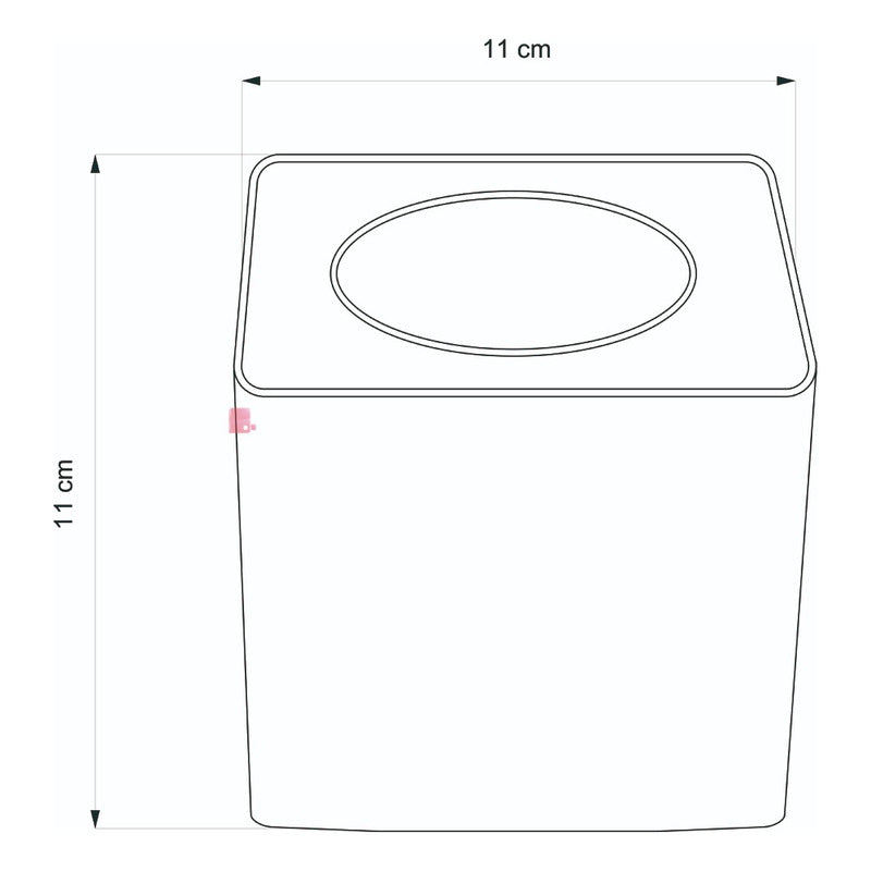 Plafón Techo 1 Luz Led Living Cocina Dicroica Led Buena Luz