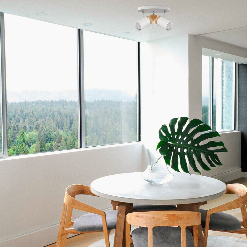 Disco Plafon Dolby De Techo 3 Luces Led Direccional Buenaluz