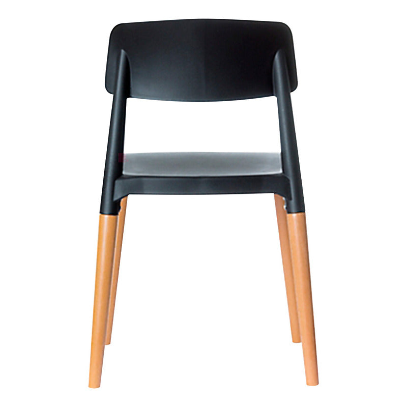 Pack X6 Sillas Mil Madera Diseño Living Escritorio Buena Luz