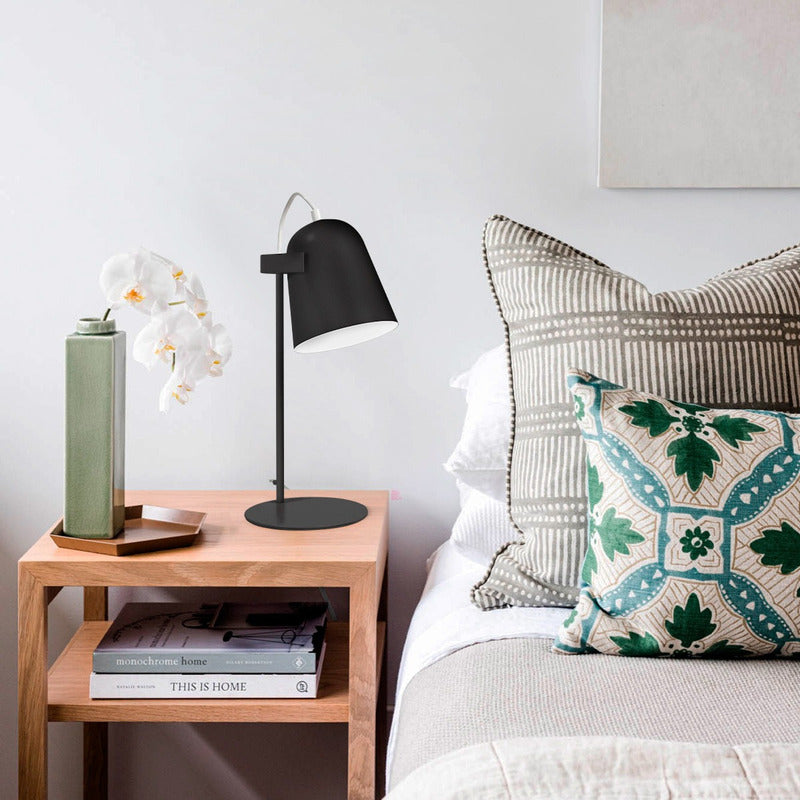 Lampara Mesa Velador Lucky Diseño Buena Luz Iluminacion Led