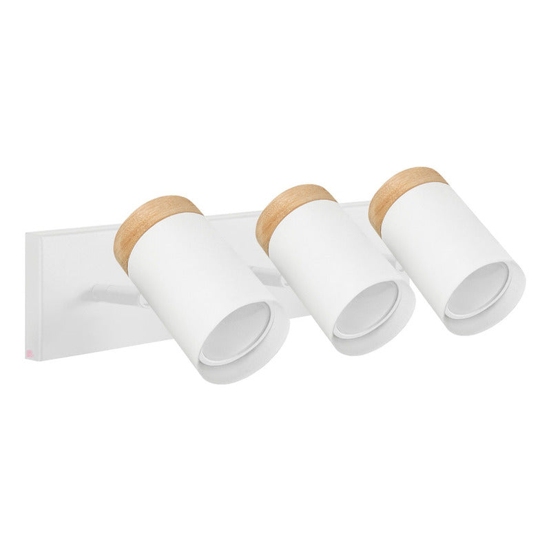 Aplique De Pared Dolby 3 Luces Led 7w Direccional Buena Luz