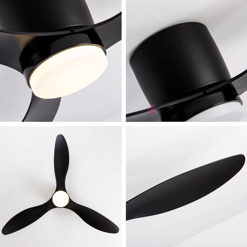 Ventilador De Techo Venture 3 Aspas Diseño C/ Control Remoto