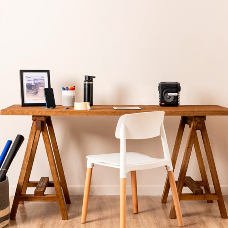 Pack X6 Sillas Mil Madera Diseño Living Escritorio Buena Luz