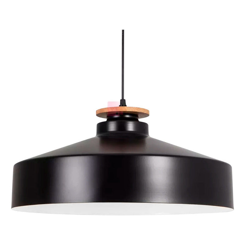 Lampara Colgante Led De Techo Ideal Cocina Madera Buena Luz
