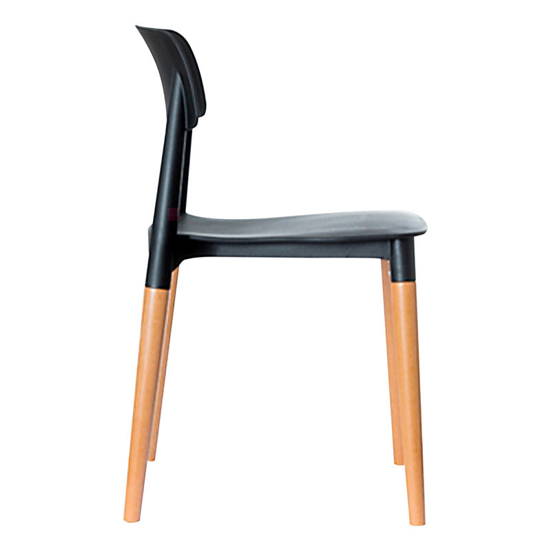 Pack X6 Sillas Mil Madera Diseño Living Escritorio Buena Luz