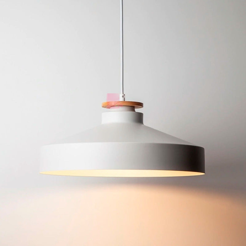 Lampara Colgante Led De Techo Ideal Cocina Madera Buena Luz