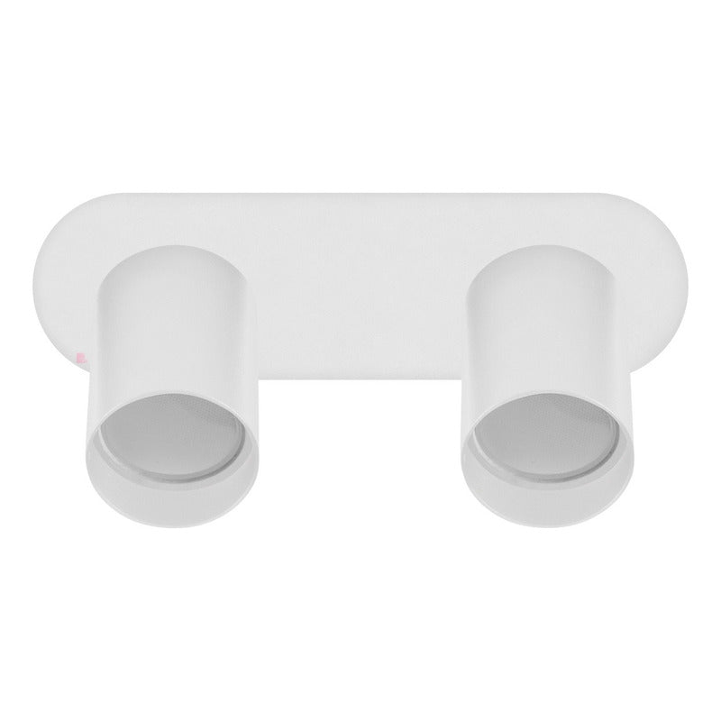 Aplique Para Baño 2 Luces Gu10 Led 7w Direccional Buena Luz