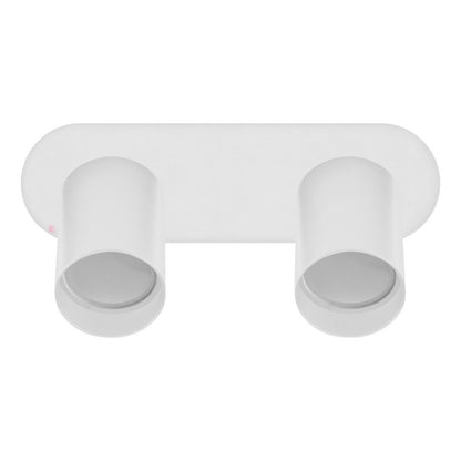 Aplique Para Baño 2 Luces Gu10 Led 7w Direccional Buena Luz