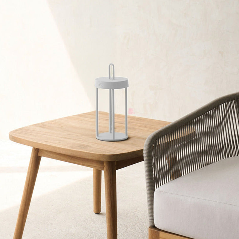 Lampara Mesa Velador Merix Diseño Buena Luz Inalambrico Led