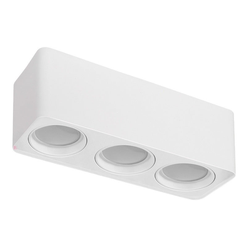 Lámpara Plafón De Techo Living Comedor Focos Led Buena Luz