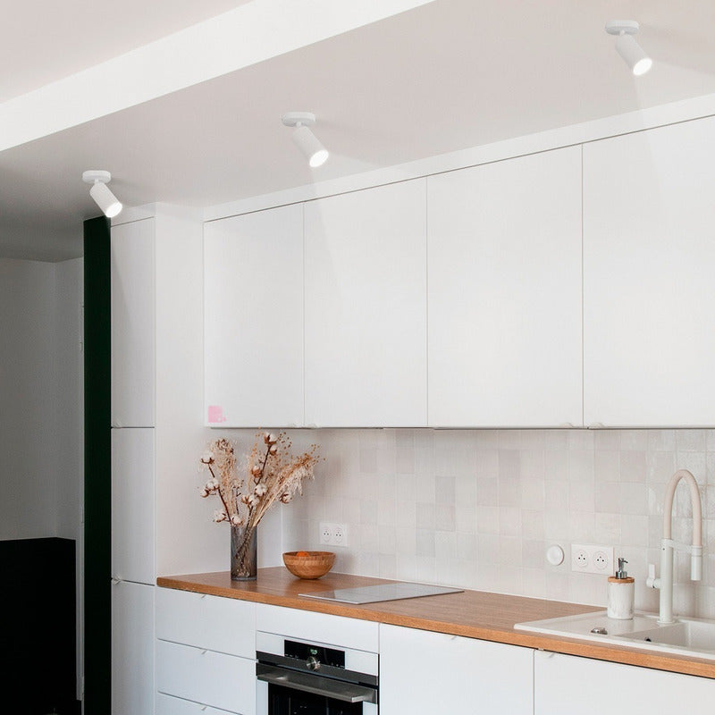 Plafón De Techo Movimiento Aplique Pared Led 7w Buena Luz