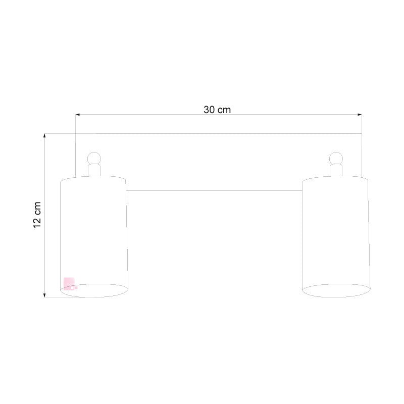 Aplique Led 2 Luces Bronce Y Madera Direccional Buena Luz Bronce