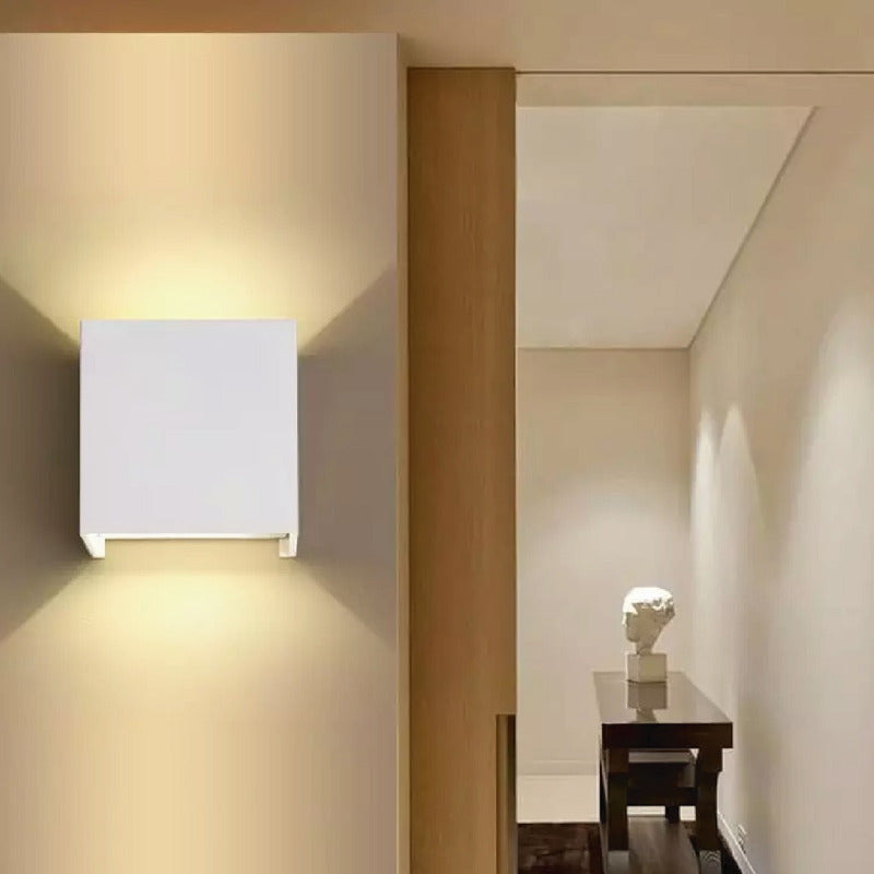 Aplique De Pared Moderno Interior Lámpara Led 6w Buena Luz