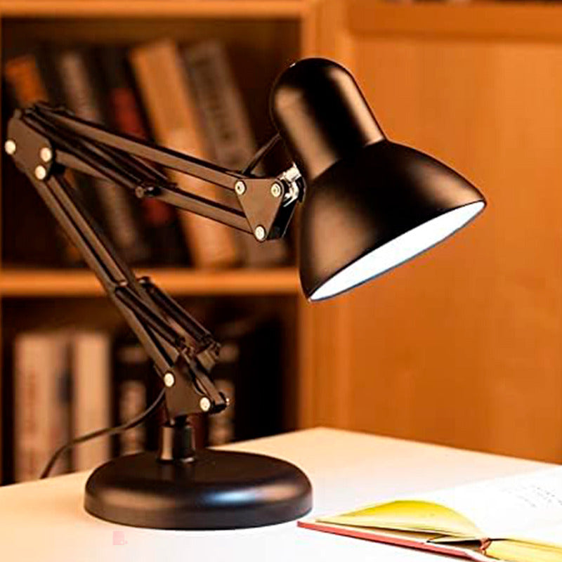 Lampara De Escritorio Articulada Incluye Foco Led Buena Luz
