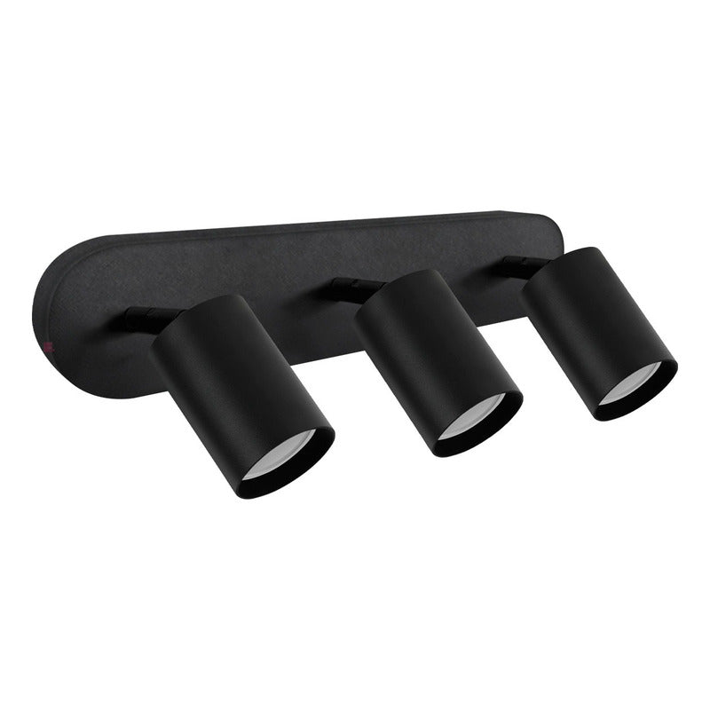 Aplique De Pared Ideal Baño 3 Luces Gu10 Led 7w Buena Luz