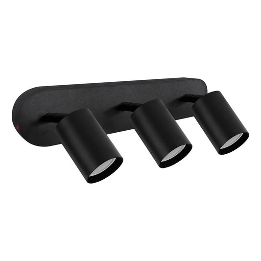 Aplique De Pared Ideal Baño 3 Luces Gu10 Led 7w Buena Luz