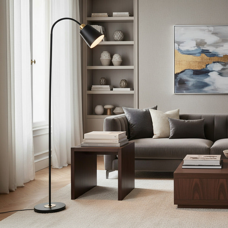 Lámpara De Pie Flexible Para Lectura Con Luz Led Buena Luz