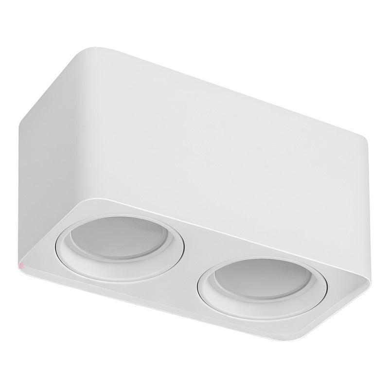 Plafón Lámpara De Techo Living Comedor Focos Led Buena Luz