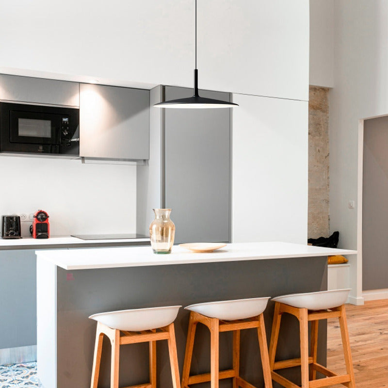 Lampara Colgante Led Techo Moderno Ideal Comedor Buena Luz