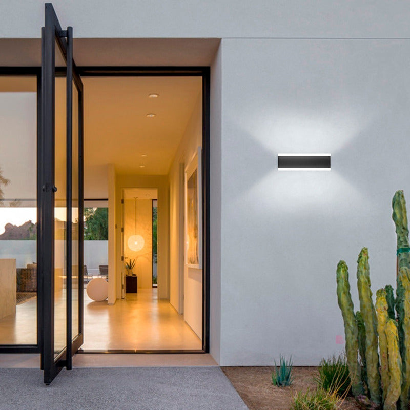 Aplique De Pared Moderno Interior Lámpara Led 14w Buena Luz