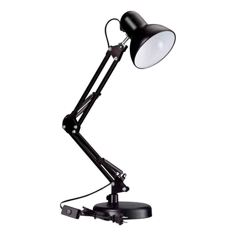 Lampara De Escritorio Articulada Incluye Foco Led Buena Luz