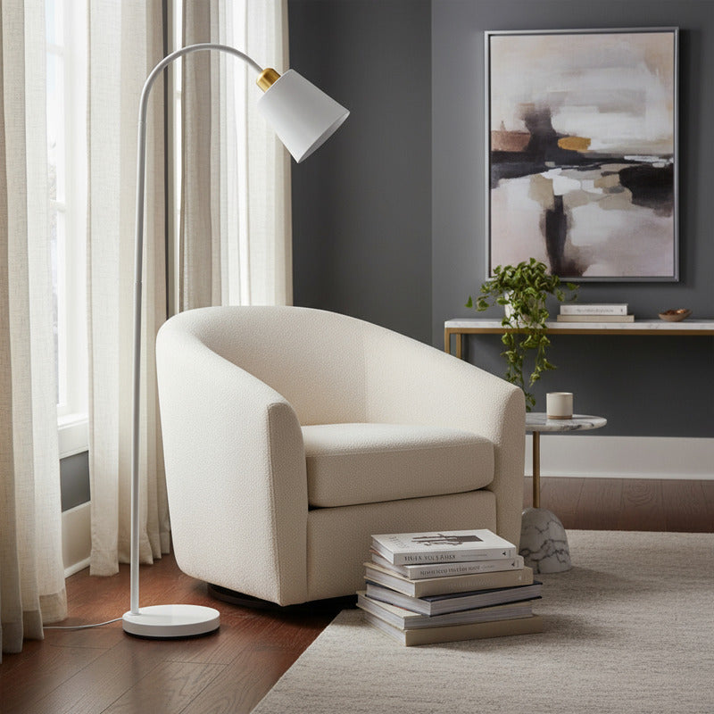 Lámpara De Pie Flexible Para Lectura Con Luz Led Buena Luz