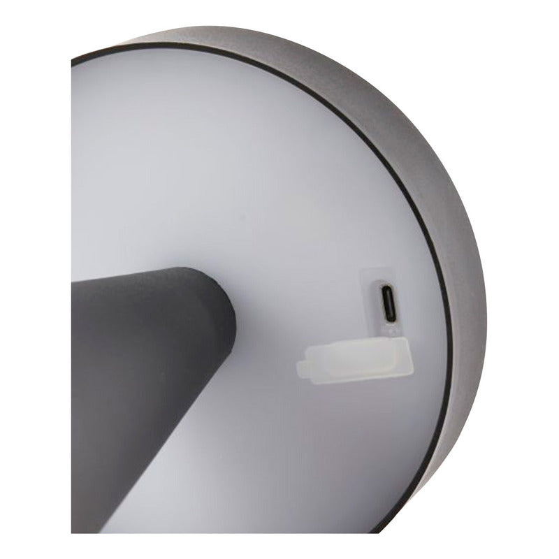 Lampara Mesa Velador Merlan Diseño Inalámbrico Led Buena Luz