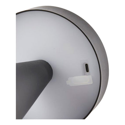 Lampara Mesa Velador Merlan Diseño Inalámbrico Led Buena Luz