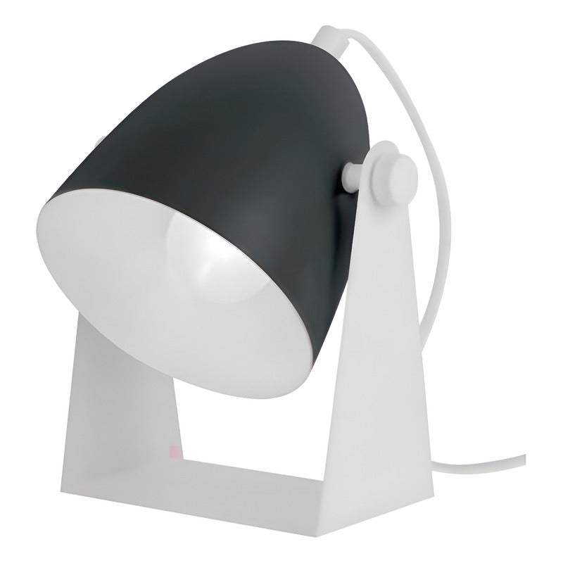 Lámpara De Mesa Móvil De Diseño Led Escritorio Buena Luz Negro