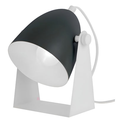 Lámpara De Mesa Móvil De Diseño Led Escritorio Buena Luz Negro