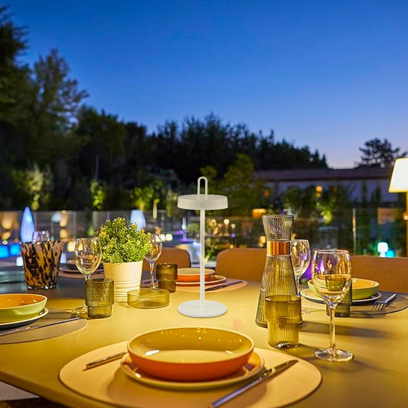 Lampara Mesa Velador Meralto Diseño Inalámbrico Buena Luz