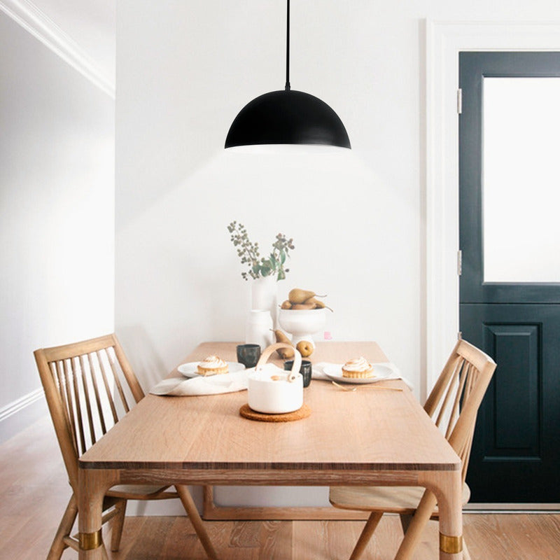 Lampara Colgante Campana Led De Techo Con Foco Led Buena Luz