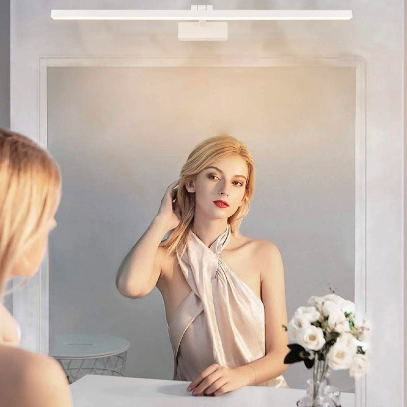 Aplique De Pared Diseño Espejo Baño Lámpara Led Buena Luz