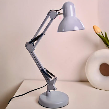 Lampara De Escritorio Articulada Incluye Foco Led Buena Luz