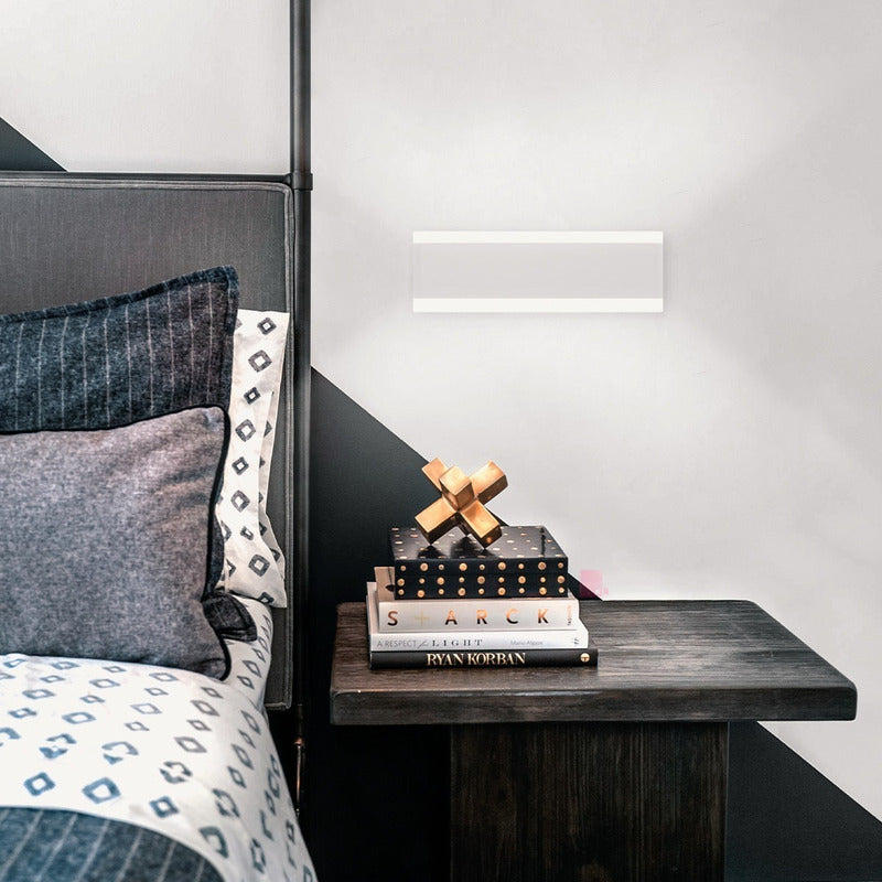 Aplique De Pared Moderno Interior Lámpara Led 14w Buena Luz