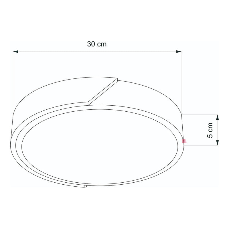 Lámpara Plafón Techo Led Madera Cocina Comedor Buena Luz