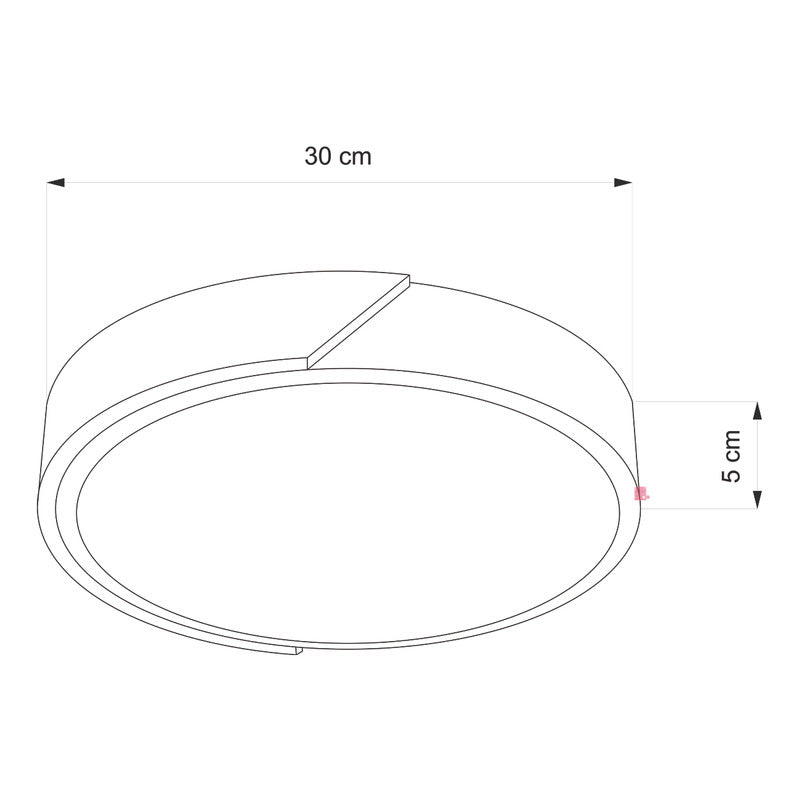 Lámpara Plafón Techo Led Madera Cocina Comedor Buena Luz