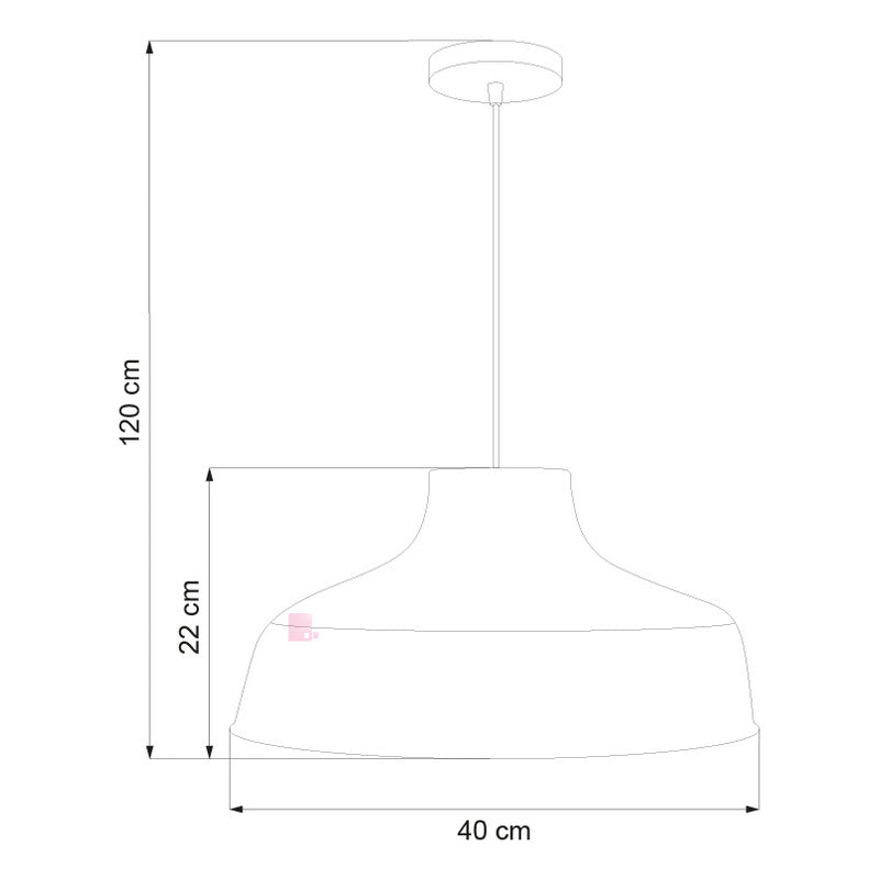 Colgante De Techo Lámpara Led Comedor Mimbre 40cm Buena Luz Natural