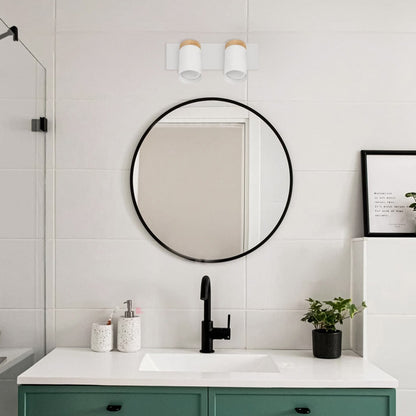 Aplique Lámpara Led Muro Baño 2 Focos Dirigibles Buena Luz