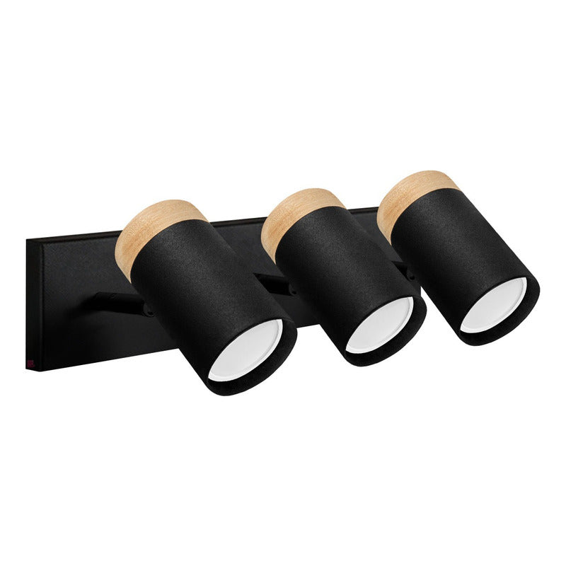 Aplique De Pared Dolby 3 Luces Led 7w Direccional Buena Luz