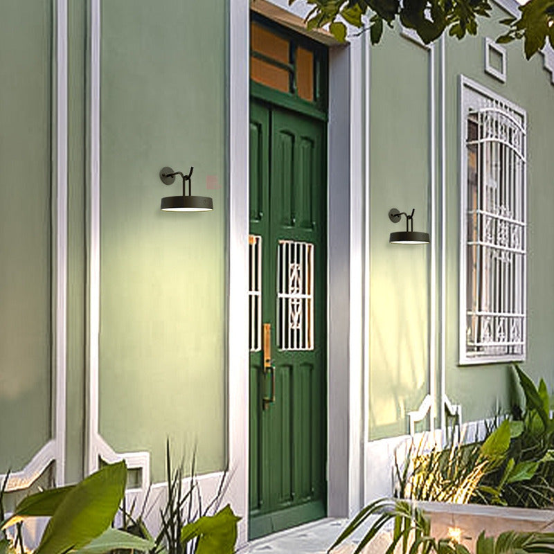 Aplique De Pared Diseño Moderno Almerva Led Buena Luz Negro